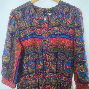 Vintage 80’s Breli originals dress size 16